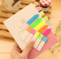 DCMR カラフル 防水 プラスチック 付箋 【 5 色 小 】 靴下 ポップ カラー ナチュラル テイスト インデックス
