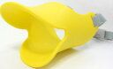 DCMR 【Sサイズ】アヒル 口 噛みつき マズル 口輪 無駄吠え 防止 安全 マスク 黄色 中サイズ トレーニング 保護 プロテクタ