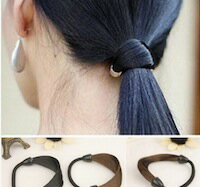 DCMR ジュエリー ライトブラウン ウィッグ ヘアバンド 三つ 編み 風 髪留め ヘアバンド アクセサリー
