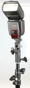 DCMR カメラ 用 ストロボ 固定 フラッシュ 傘 フラッシュ 三脚 固定 専用 雲台 ヘッド