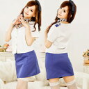 DCMR SEXY 誘惑 の 香り 漂う 夜 の ナイトウェア スチュワーデス 客室 乗務員 コスプレ ウェア 今日 は セクシー モード でいかが♪