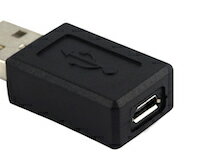 DCMR 1点 USB オス - Micro USB メス 変換 特殊 ケーブル ヘッド 携帯 スマホ PC 2