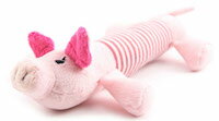 DCMR ペット用品 ドッグ キャット 本体1点 ピンク ブタ 弾力 カミカミ タイプ おもちゃ 豚