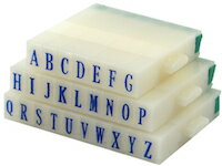DCMR 文房具 大文字 アルファベット 26文字 セット Sサイズ 長12x幅8x高38mm