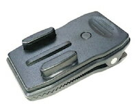 DCMR カメラ GoPro 用 クリップ 平型 スライド 簡単 固定 マウント キャップ シートベルト 簡易 固定 3..