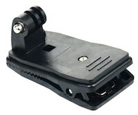 DCMR カメラ GoPro 用 クリップ 平型 ネジ 固定 ベース マウント キャップ シートベルト 簡易 固定 360..