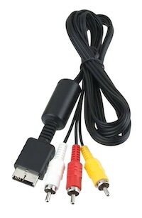 楽天DCMRDCMR AV 銅芯 SONY PS2 PS3 1.8M テレビ 接続 ケーブル テレビ 音声 ソニー ケーブル ゲーム
