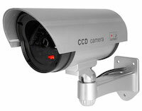 DCMR 雑貨 ダミー 監視 カメラ 壁取付け 屋外 リアル デザイン 1点