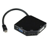 DCMR パソコン用品 Mini Mini Display Port - HDMI 3分岐 特殊 接続 ケーブル 高画質 HDMI 出力 1点