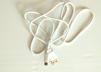 DCMR Android micro USB 充電ケーブル1.2 M  2アンペア 18v 高速充電 対応 ホワイト 1点