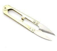 DCMR 裁縫 コンパクト 糸切り ハサミ ネイル 1点 ゴールド