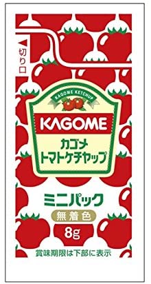 ケチャップミニパック 8g×40【カゴメ】【送料無料】【業務用】【携帯】【弁当】【持ち運び】