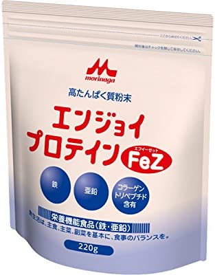 クリニコ エンジョイプロテイン FeZ 220g【栄養強化 栄養機能食品 高たんぱく 鉄 亜鉛】
