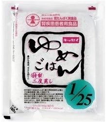 キッセイ薬品 ゆめごはん 1/25 パック 180g×30食【低たんぱく 腎疾患 腎臓病食 介護食】