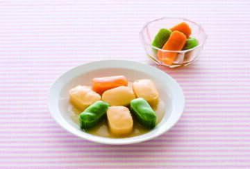 マルハニチロ やさしいおかずセットたまごと小松菜のソテー(朝のムース食) 135g×6