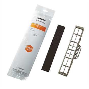 パナソニック【エアコン用】脱臭フィルター（枠付き）CZ-SFDW022A★備長炭脱臭【CZSFDW022A】