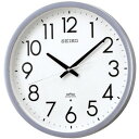 セイコー【SEIKO】電波掛時計 銀色プラスチック枠 KS265S★【KS265S】