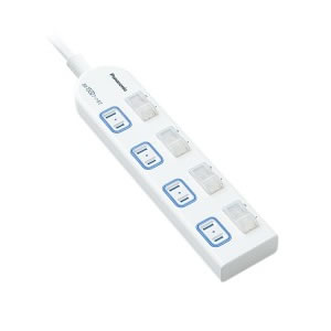 パナソニック【Panasonic】ザ・タップX（4コ口・2m） WHA25244WP★【WHA25244WP】