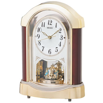 セイコー【SEIKO】電波置時計 スタンダード BY237G★【20曲搭載】 セイコー【SEIKO】電波置時計 スタンダード BY237G★【20曲搭載】