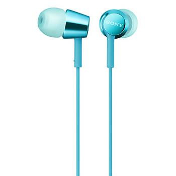 Sound-Isolating Type - ソニー【SONY】密閉型インナーイヤーレシーバー カナル型イヤホン MDR-EX155-L(ライトブルー)★【MDREX155L】