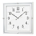 セイコー【SEIKO】電波掛時計 スタンダード KX232W★【枠材 白パール塗装】(3)