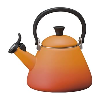 ル・クルーゼ ケトル・やかん ル・クルーゼ【LE CREUSET】1.6L ケトル コーン オレンジ 920002-00-09★【9200020009】