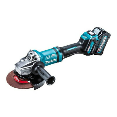 マキタ【makita】40Vmax充電式ディスクグラインダ パドルスイッチ GA037GRMX★【電池2個・充電器・ケース付】