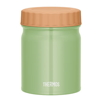 サーモス【THERMOS】0.4L 400ml 真空断熱スープジャー カーキ JBT-401-KKI★【保温 ランチジャー】