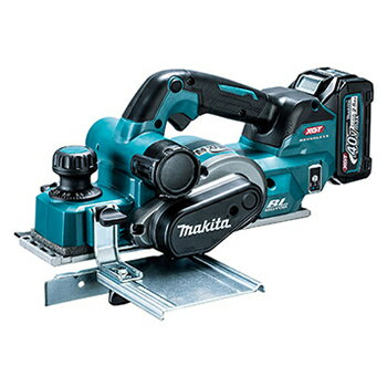 マキタ【makita】40Vmax2.5Ah 82mm充電式カンナ KP001GRDX★【電池2個・充電器付き】