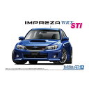 アオシマ【プラモデル】1／24 ザ・モデルカー No.29 スバル GRB インプレッサWRX STI ’10 H-4905083058343