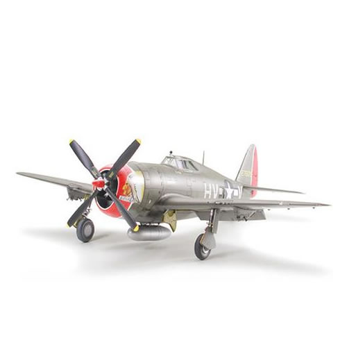 タミヤ【プラモデル】1／48 傑作機シリーズ No.86 リパブリック P-47D サンダーボルト“レイザーバック” H-4950344996841