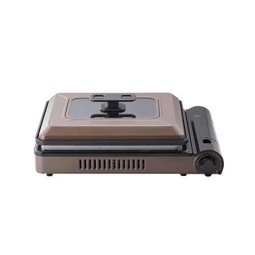 イワタニ【Iwatani】カセットガスホットプレート 焼き上手さんβ CB-GHP-B（ブラウン）★【カセットこん..