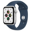 Apple【アップル】Apple Watch SE GPSモデル 44mm[アビスブルースポーツバンド] MKQ43JA★【MKQ43J/A】