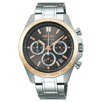 セイコー【国内正規品】SEIKO メンズ腕時計 スピリット SPIRIT クロノグラフモデル メタルバンド SBTR0..