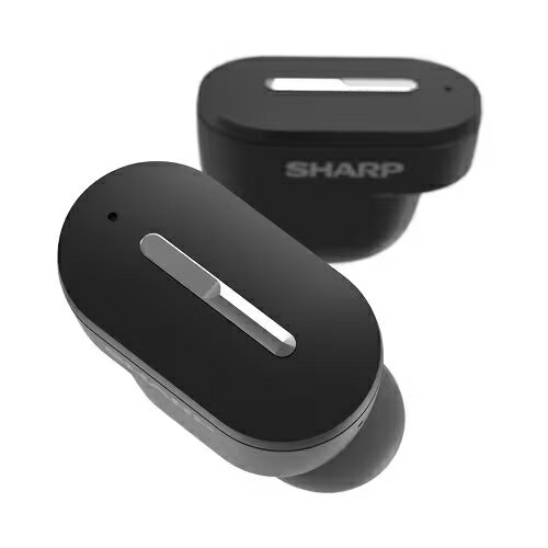 シャープ【SHARP】耳あな型補聴器 メディカルリスニングプラグ ブラック MH-L1-B★【耳穴式補聴器 軽度～中等度難聴まで対応】