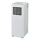 どこでもエアコンスリム スポットクーラー 冷房 YMC-20E-W ユアサ【ユアサプライムス】【窓パネル・排気ダクト付き】【工事不要】