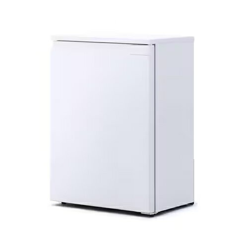 66L 奥行スリム冷凍庫 ホワイト 奥行約39cm 右開き IUSN-7A-W アイリスオーヤマ【IRIS】【セカンド冷凍庫にも】
