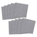 おくだけ吸着 撥水タイルマット45×45cm 10枚入 グレー 絨毯タイプ(表面:ループ状) KH-18-GY SANKO【ペット用品】【厚み4mm 床暖房対応...