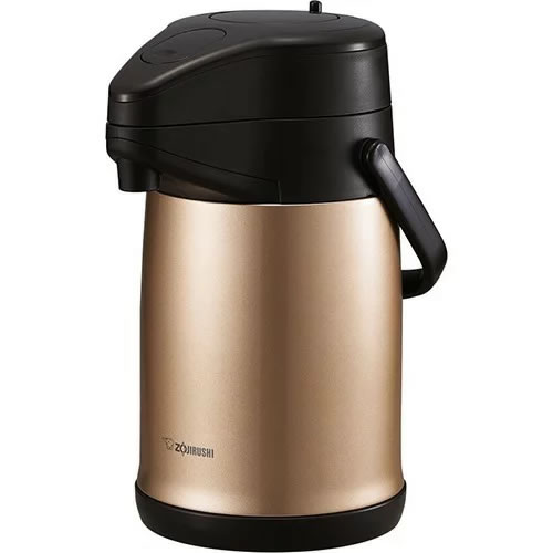 ステンレスエアーポット 3.0L カッパー SR-CC30-NZ 象印【保温・保冷】【傾斜湯もれ防止】