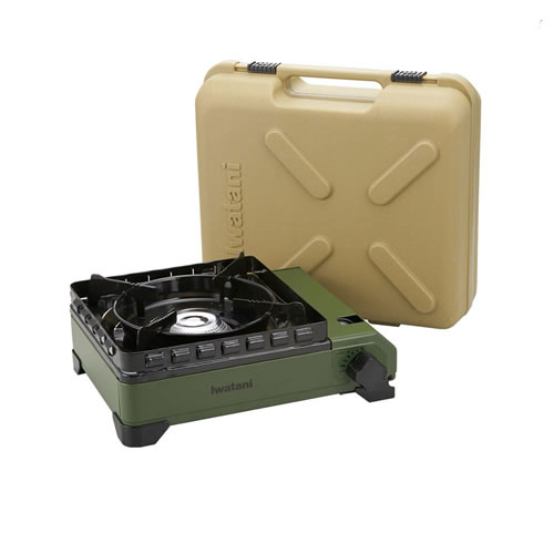 カセットフー タフまる（オリーブ） 専用キャリングケース付 ダブル風防 多孔式バーナー CB-ODX-1-OL ..