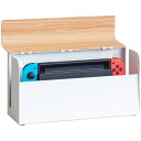 ゲーム機ケース TEER(ティール) ナチュラル Nintendo Switch用収納ケース 据え置き 壁掛け GC-2500M-NT 宮武製作所【完成品】【ニンテンドースイッチ 木目柄 目隠し収納】