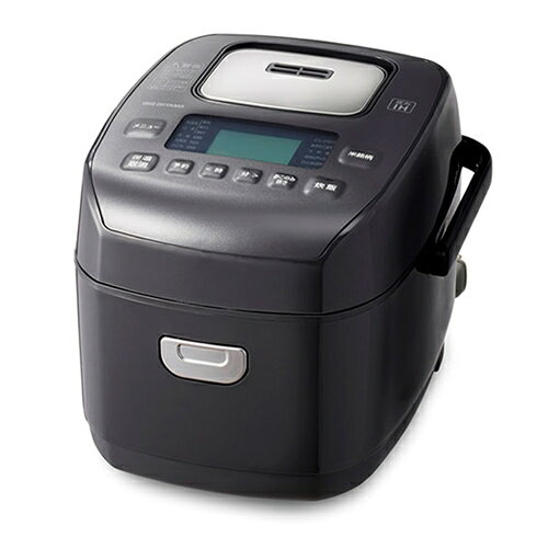 3合 圧力IHジャー炊飯器 米屋の旨み 銘柄炊き ブラック RC-PDA30-B アイリスオーヤマ【IRIS】【RCPDA30B】