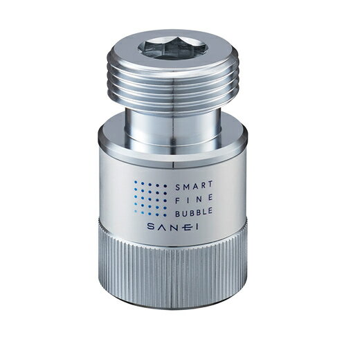 サンエイ ウルトラファインバブル発生装置内蔵 洗濯機用アダプター PM100-20 三栄水栓【SANEI】【簡単..