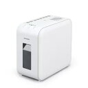 パーソナルシュレッダー クロスカット 6枚同時細断 ホワイト P6HS75C-W アイリスオーヤマ【IRIS】【超静音モデル 約7.5L】