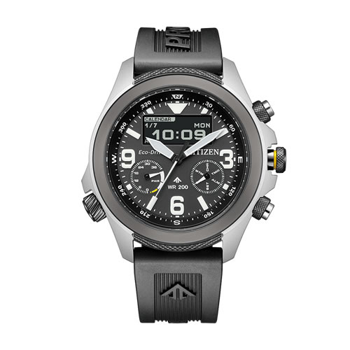 PROMASTER プロマスター エコ・ドライブ コンビネーションウオッチ JV1007-07E シチズン【CITIZEN】【LANDシリーズ】光発電エコ・ドライブ