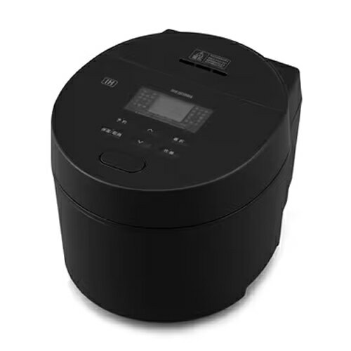 IHジャー炊飯器 3合炊き ブラック 50銘柄炊き分け しゃもじ付き RC-ISA30-B アイリスオーヤマ【IRIS】【極厚火釜使用】