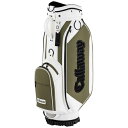 キャディバッグ SPL-I SS 25 JM 5125042 WH/KH ホワイト/カーキ ゴルフバッグ SPL-ISS5125042-WHKH キャロウェイ【Callaway】【ゴルフ用品】