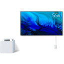 55V型 4K有機ELテレビ VIERA(ビエラ) ウォールフィットテレビ 2025年モデル TH-55LW2L パナソニック【Panasonic】【HDD非内蔵のすっきり設計】(2)