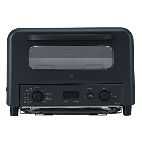 こんがり倶楽部 オーブントースター ブラック EQ-HM30-BA 象印【キッチン家電】【トースト4枚焼きタイプ】石窯仕立て
