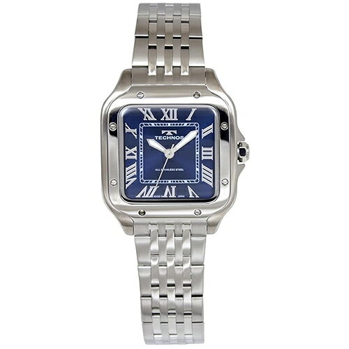 TECHNOS - テクノス メンズ腕時計 ブルー 100周年記念モデル T9C38SN TECHNOS【国内正規品】【3気圧防水】